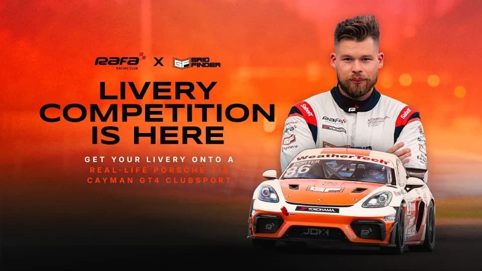 RAFA Racing Club x Grid Finder Livery Competition