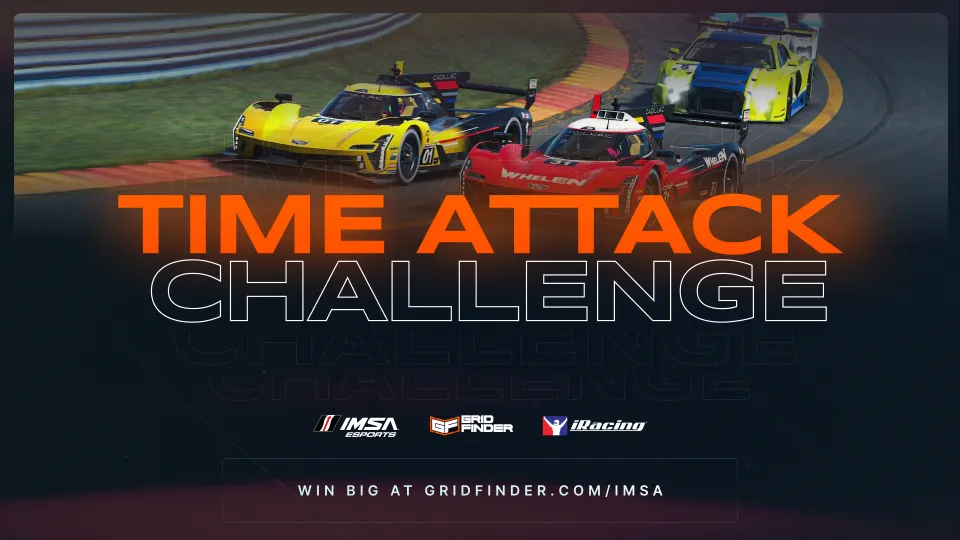 Unleash Your Inner Racer: IMSA x Grid Finder Time Attack Challenge!