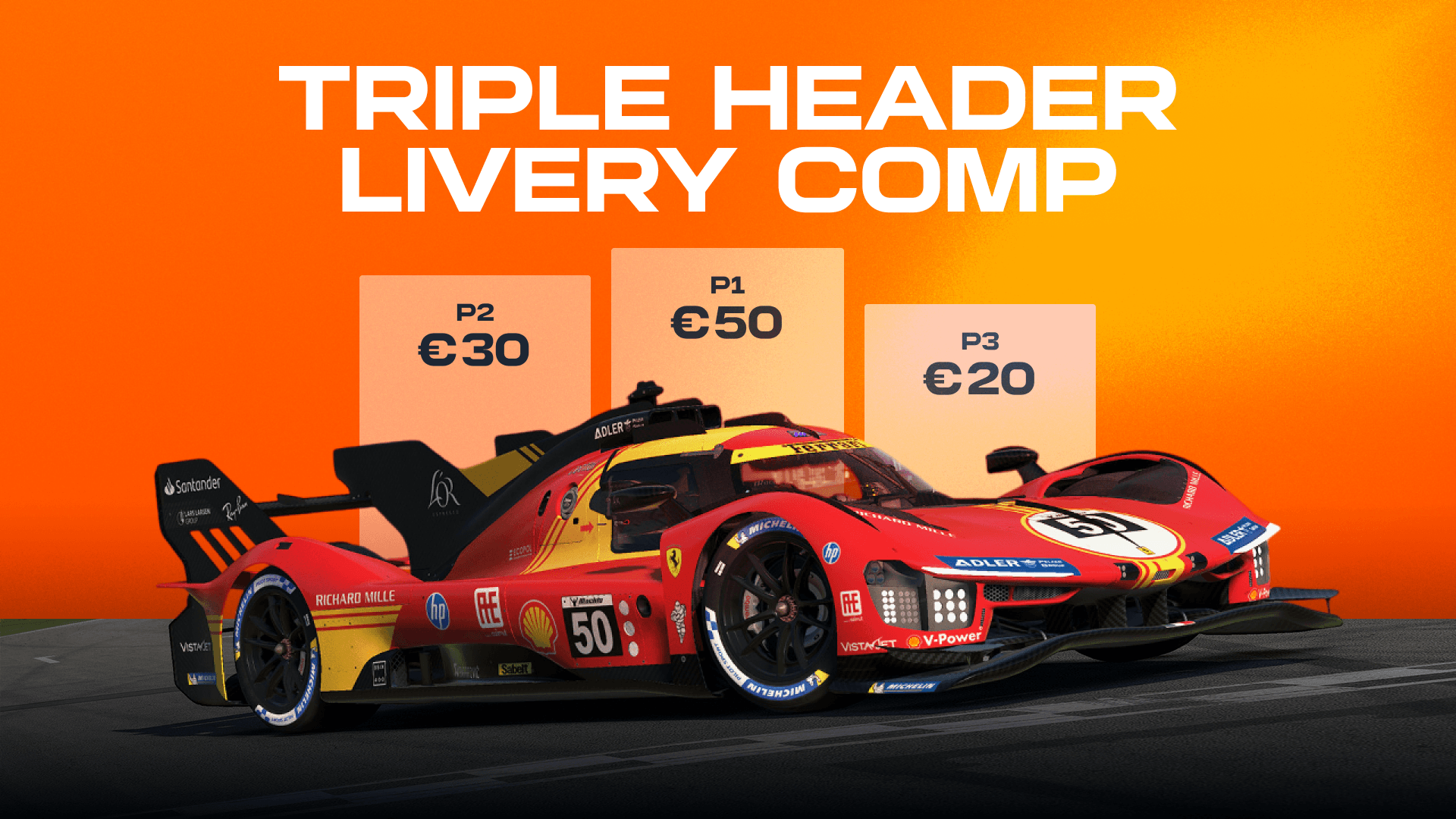 Grid Finder Triple Header Livery Competition!