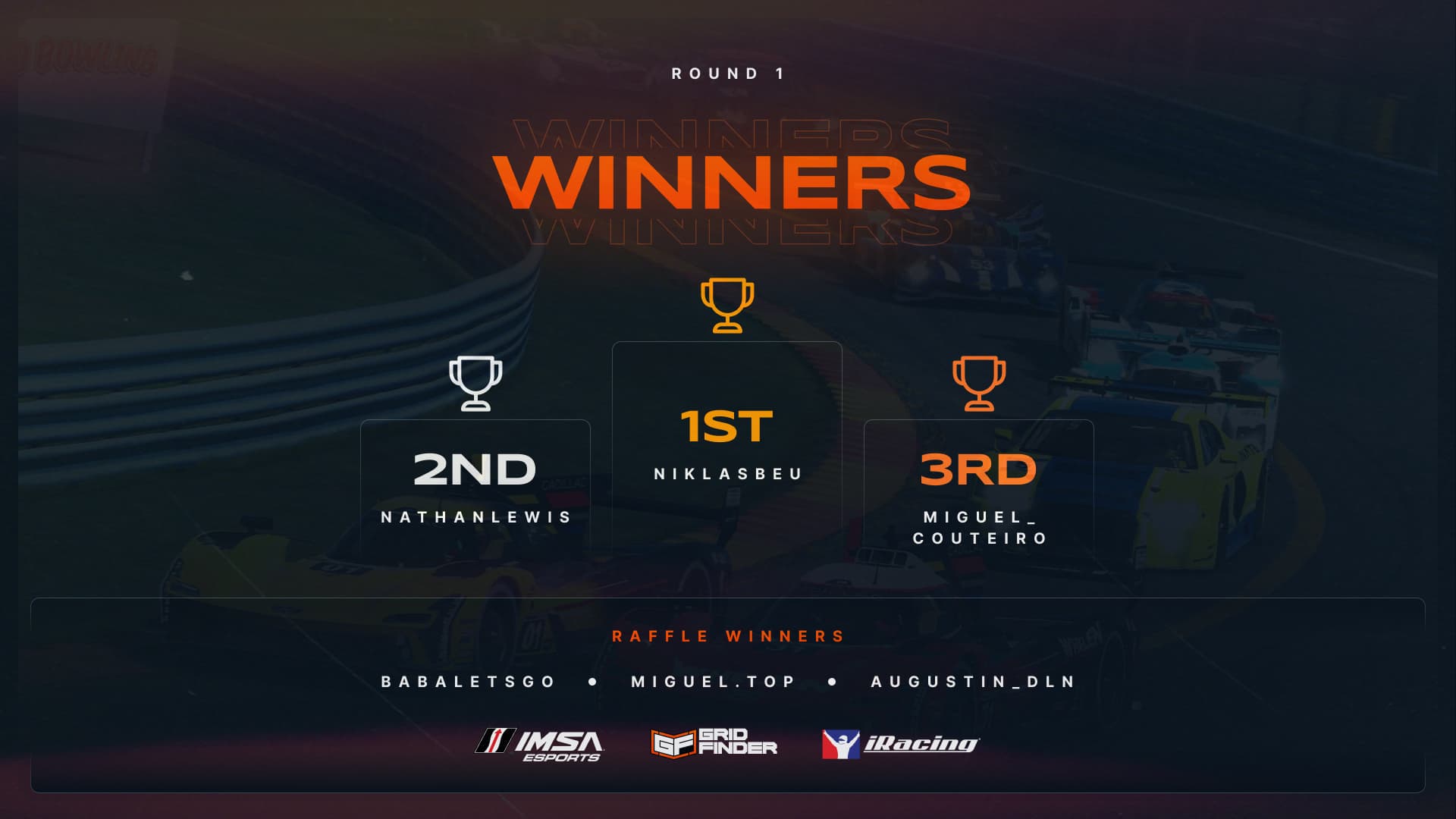 IMSA x Grid Finder Time Attack Challenge – Round One Winners